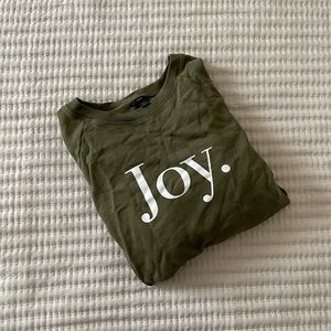 “Joy” Sweatshirt 🤍